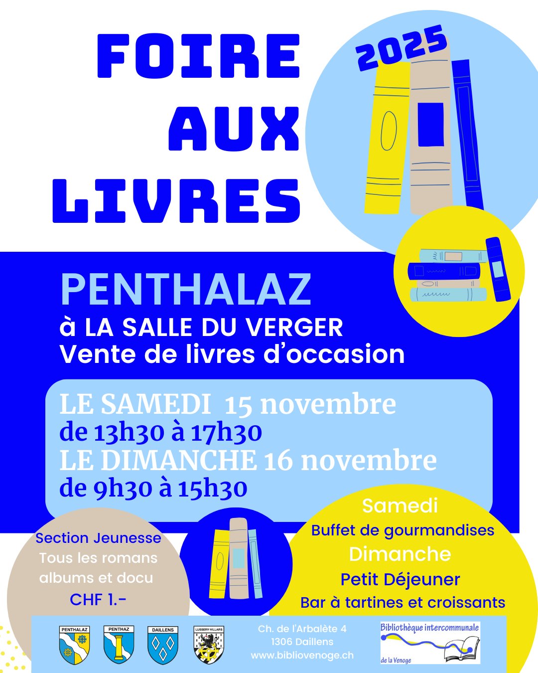 Foire aux livres 2025