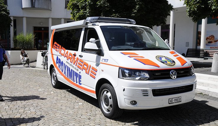 Poste mobile de la gendarmerie