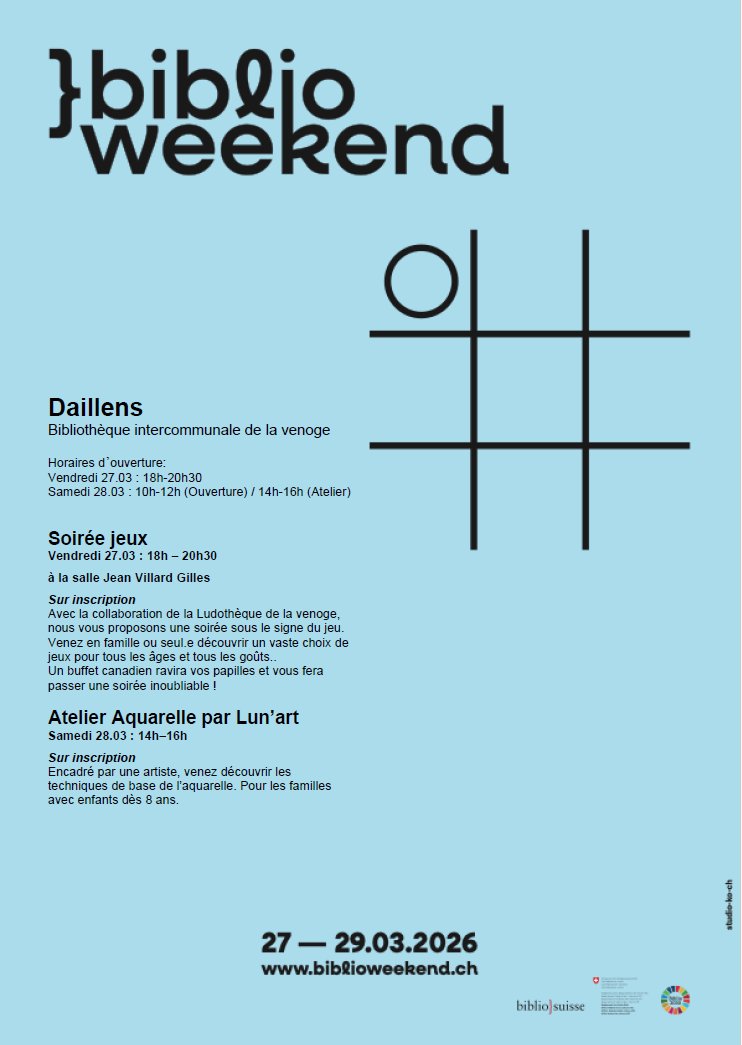 Biblioweekend