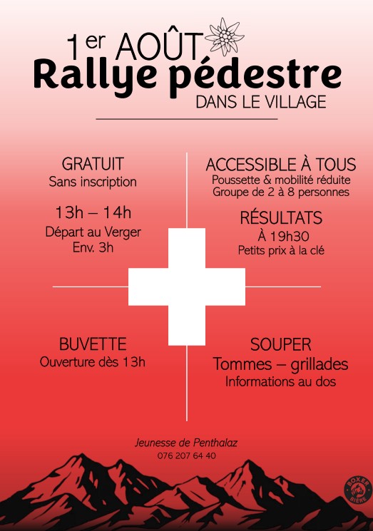 Rallye pédestre du 1er Août