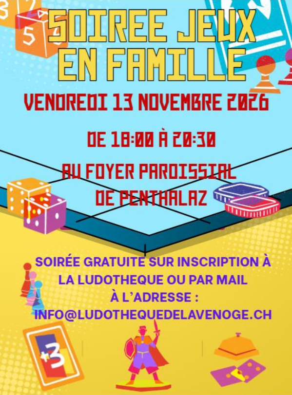 Soirée Jeux en Famille
